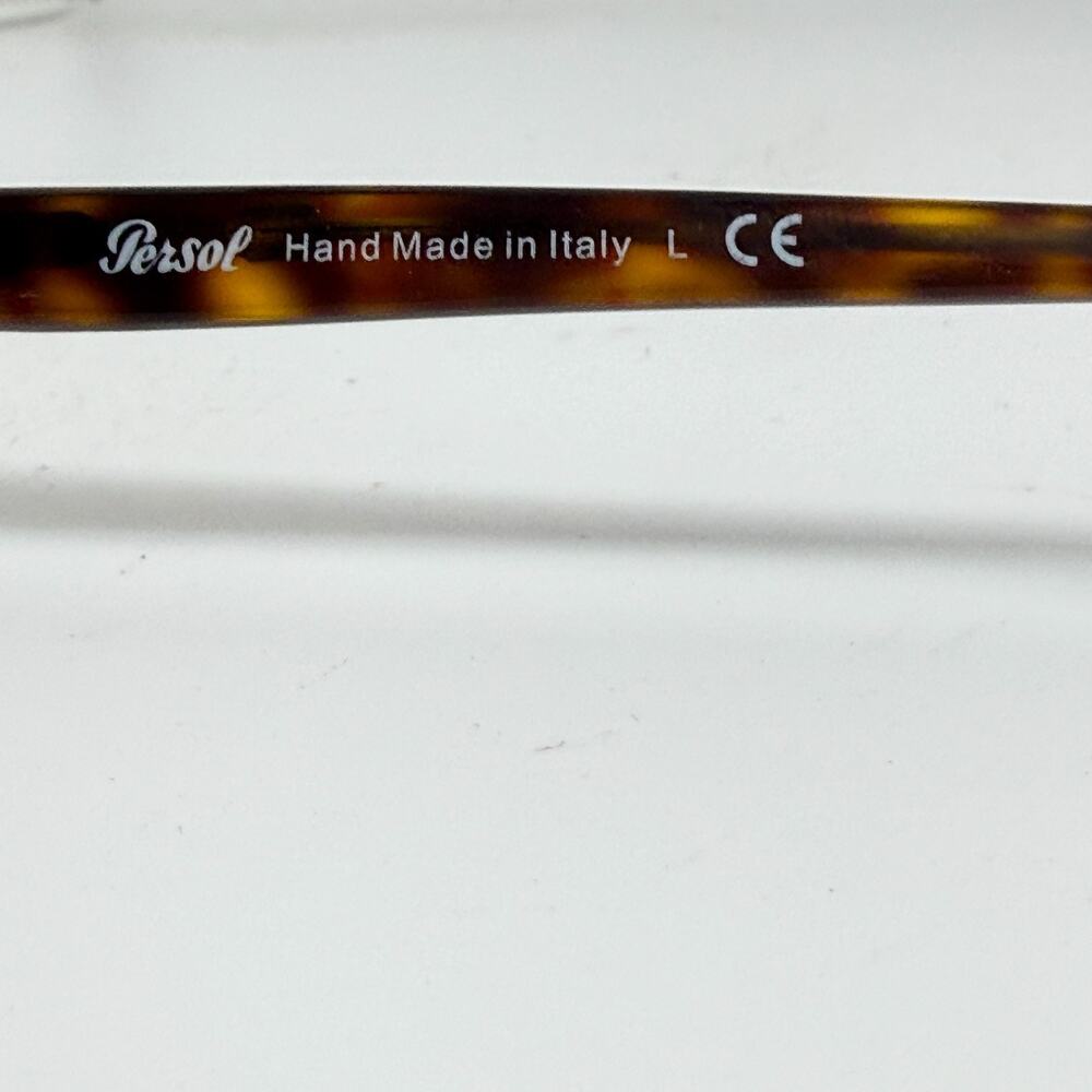 Persol PO3036V 24 Womens Havana Square Modern Eyeglasses‎ Frames 50/19~140 20058 - Picture 6 of 7